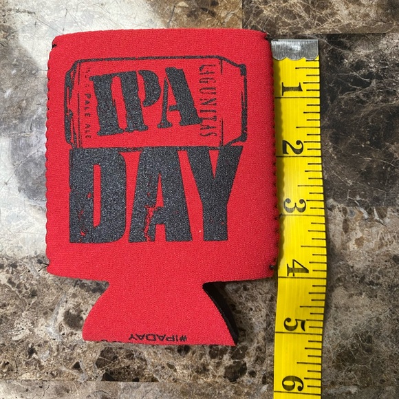 New, Lagunitas Craft Beer Coozie/Koozie, Lot of 2- BOTTLE Size, Red - Picture 3 of 4